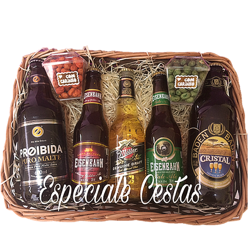 Cesta cervejas importadas