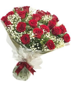 Buquê Sensação - 20 rosas Vermelhas