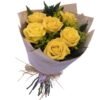 Buquê 6 rosas Amarelas