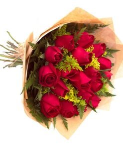 18 rosas vermelhas