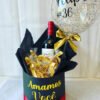 box vinho e salgadinhos